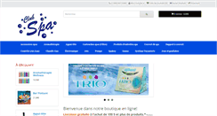 Desktop Screenshot of boutique.clubspas.com